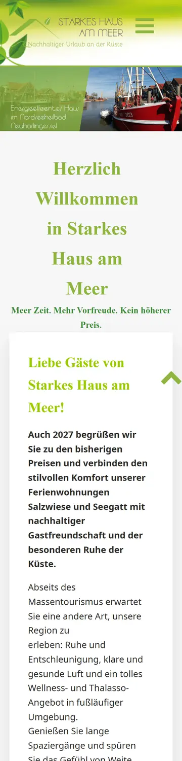 starkeshausammeer.de auf dem Handy